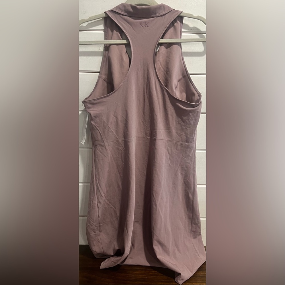 NWT Calvin Klein Performance Mauve Tennis Pickleball Dress SPF Wicking Active - Picture 6 of 10